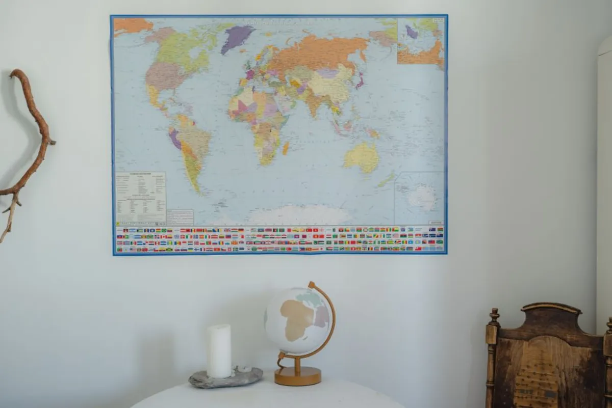 wall map